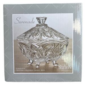 Godinger Serenade Crystal Covered Candy Box